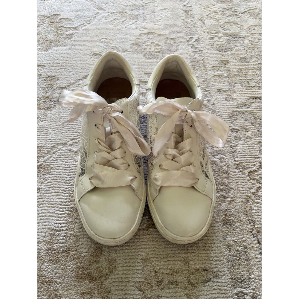 Dolce Vita Lace Ribbon Wedding Sneakers - Picture 3 of 6